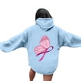 thumbnail image 5 of Chandail à Capuche Imprimé à Manches Longues pour Femmes, Ample, Oversize, Chandail, Blouse, 5 of 5