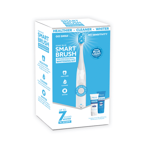 GO SMILE SMART BRUSH Professional Whitening Kit Sonic, Bluelight