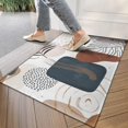 thumbnail image 4 of Blue Boho Abstract and Plant Pattern Door Rugs,Washable Non Slip Door Mats Indoor,Decorative Door Mats,Entry Mat Indoor for Entrance,Bedroom,Kitchen,Bathroom,17"x30", 4 of 6