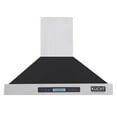 thumbnail image 5 of Kucht Professional 30" Stainless Steel Wall Mounted Range Hood in Black, 5 of 9