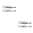 thumbnail image 3 of Becaristey Easy To Attach Car Accessory Cool Style And Personalized Fashionable Decorative Black and Grey 2Set, 3 of 6