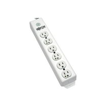 Tripp Lite Power Strip Hospital Medical 5-15R-HG 6 Outlet 1.5' Cord Metal