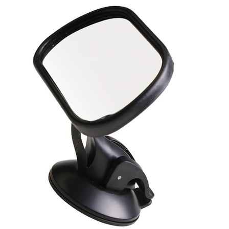 DRAFIDEEP 1Pcs Car Rear View Mirror for Elimination and Baby Safety in Black 10.5x8.8cm
