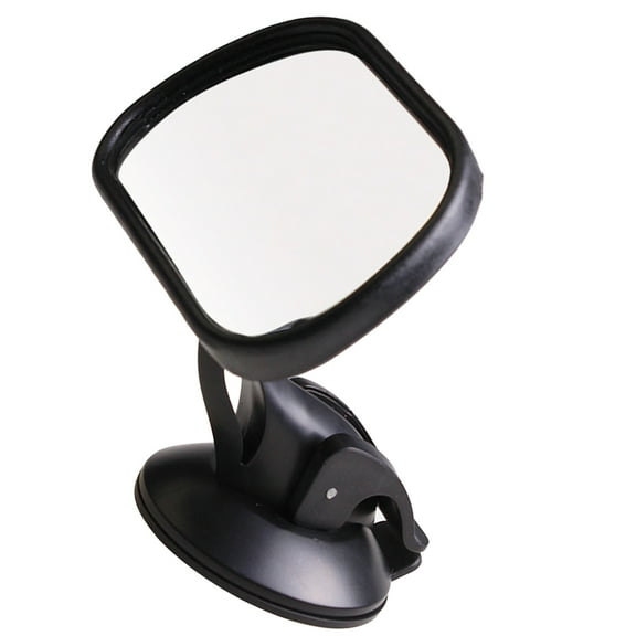 DRAFIDEEP 1Pcs Car Rear View Mirror for Elimination and Baby Safety in Black 10.5x8.8cm
