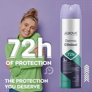 Above 72 Hours Antiperspirant Deodorant Spray, Derma Clinical, 3.17 oz