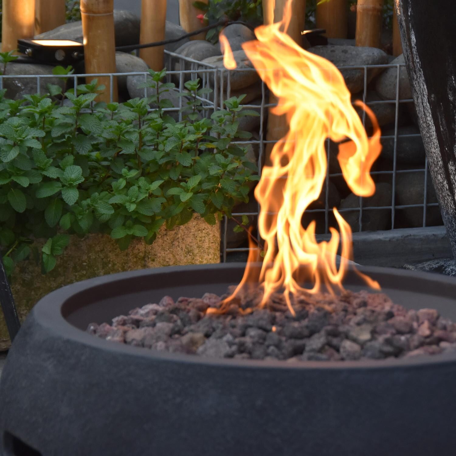 Modeno OFG115-NG York Fire Bowl - Natural Gas