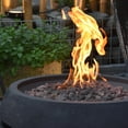 thumbnail image 3 of Modeno York Light Weight Fiber-Concrete Fire Pit Bowl Propane in Black, 3 of 6