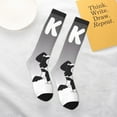 thumbnail image 6 of Saiise Bluey Funny Socks Men Women Boys Kids Adults Novelty Graphic Crew Tube Socks Crazy Design Casual Dress Socks for Sports,Running,Travel, 6 of 7