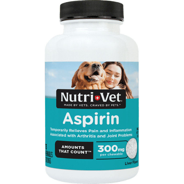 How Much Baby Aspirin Do I Give My Dog
