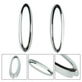 thumbnail image 1 of 1Pair Remote Key Fob Chrome Trim For Jaguar XF & XK & XKR C2P15136, 1 of 12