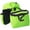Lime, variant on 14X12X6 Hilason Detachable Insulated Horse Saddle Side Bag Black