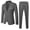 Dark Gray, variant on Big Boys Formal Suit Long Sleeve Blazer Pants Wedding Party Outfits, Sizes 11-12Y