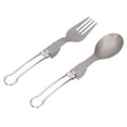 thumbnail image 3 of Camping Cutlery Set, Portable  Spoon Fork Exquisite  For Office For Picnic, 3 of 8