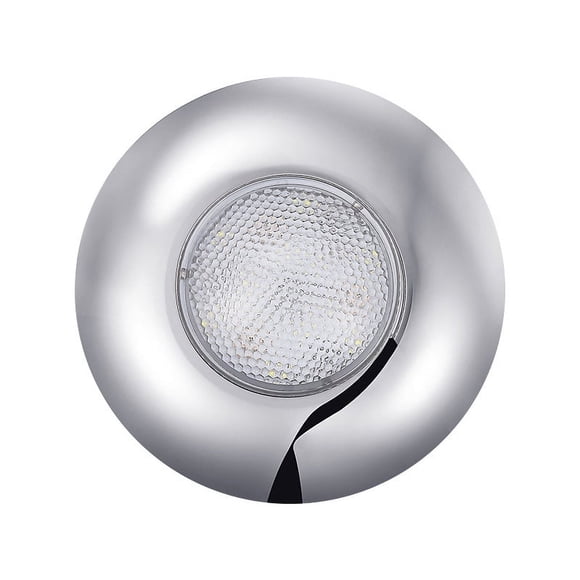 Lumière de Piscine 12V Trou Ouvert PC Coloré Prisme 105MM Lumière sous-Marine Lumière Acrylique Fibre de Verre, Longue Durée