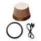 thumbnail image 2 of Mini altavoz portátil con sonido nítido, 2 en 1, soporte para teléfono, potente, pequeño, recargable. oro rosa, 2 of 8