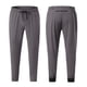 thumbnail image 3 of Pantalones de running para hombre, pantalones de fitness tejidos, holgados, de secado rápido, con cinturón, pantalones casuales elásticos para exteriores, 3 of 5