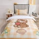 thumbnail image 2 of 3D Cartoon Animal Oso Funda de edredón Set Ropa de cama Set Funda de edredón Fundas de almohada 191, 2 of 8