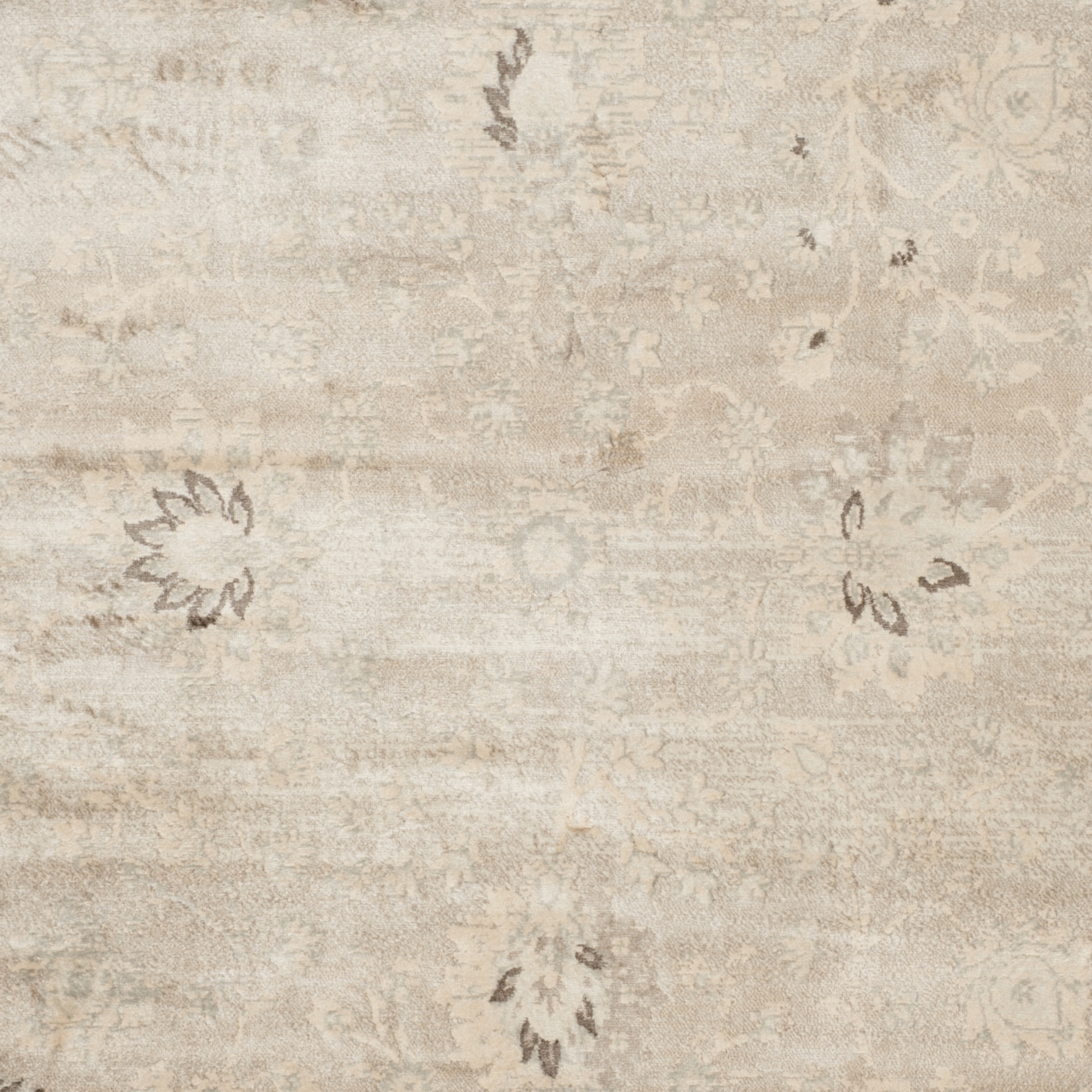 SAFAVIEH Vintage Abner Traditional Area Rug, Light Grey/Ivory, 8' x 10'