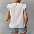 thumbnail image 5 of Women Short Sleeve Tops Plus Size T Shirts Soft Plain Blouses for Women Plus Size Tops for Women Summer 2026, 5 of 5