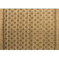thumbnail image 1 of Ahgly Company Indoor Rectangle Abstract Brown Modern Area Rugs, 5' x 8', 1 of 4