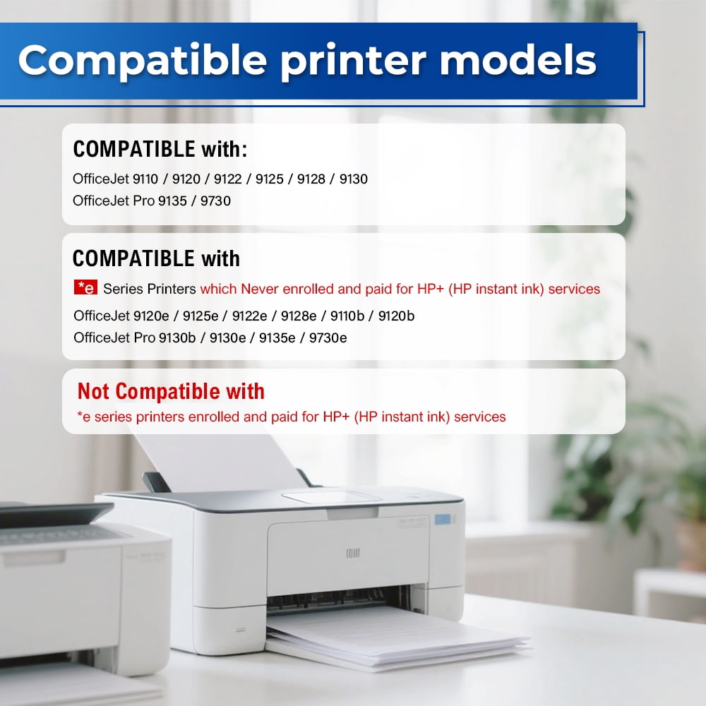 936XL 936e Ink Cartridges Compatible for HP 936 936e 936 XL Printer Ink 4 Pack OfficeJet Pro 9125e 9120e 9730e 9130 9135e 9122e 9128e 9110b 9120b 9130b 9130e (Black, Cyan, Magenta, Yellow)