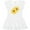 AA-White, variant on Inktastic Yellow Sunflowers Girls Toddler Dress