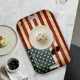 thumbnail image 5 of Serving Trays with Handles, 14.5 x 9.8 inch Rectangular Plastic Tray for Restaurant, Kitchen, Tropical Leaf Pattern Monstera in The Style, 5 of 6