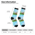 thumbnail image 2 of Vsdgher Happy Easter Crew Socks for Men & Women, Breathable Casual Athletic Ankle Socks, 2 of 6