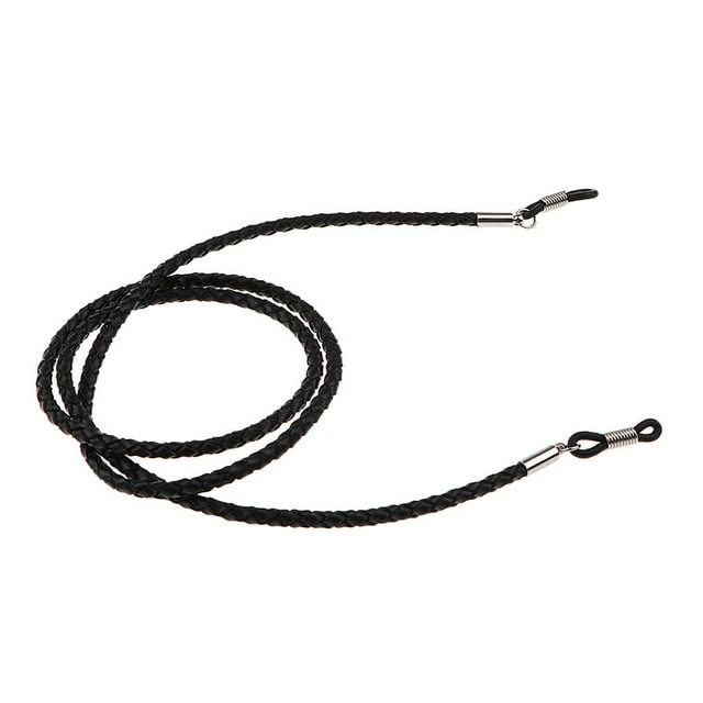 Cuero de La PU Gafas Deportivas Gafas de Lectura Cadena Gafas de terre Soporte Cordón para El Cuello
