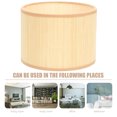 thumbnail image 4 of Minkissy Hollow Metal Lampshade Retro Style Bamboo Light Diffusion For Table Lamp 1Pack, 4 of 5