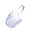 thumbnail image 2 of Injueey Cesta de boda con doble corazón para niña con flores, decoración de diamantes de imitación de satén blanco Kits de decoración para fiestas blanco, 2 of 6