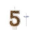 thumbnail image 2 of Gold Macaron Pearl Number Birthday Party Candles Children's Cake Decorations, 2 of 6