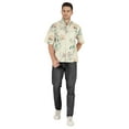 thumbnail image 2 of Inkmeso Printed Hawaiian Casual Button-Down Shirt For Men's Half Sleeve Beach Holiday Shirt, 2 of 7