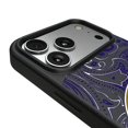 thumbnail image 3 of Funda magnética tipo bump Keyscaper Baltimore Ravens con patrón paisley, 3 of 5