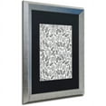 thumbnail image 2 of Trademark Fine Art "October Leaves" Canvas Art by Elizabeth Caldwell, Black Matte, Silver Frame, 2 of 4