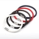 thumbnail image 4 of Pulseras para mujer, regalos para mujer, pulsera deportiva, pulsera magnética, pulsera de cuerda de cuero negro con hebilla magnética, pulsera, 4 of 5
