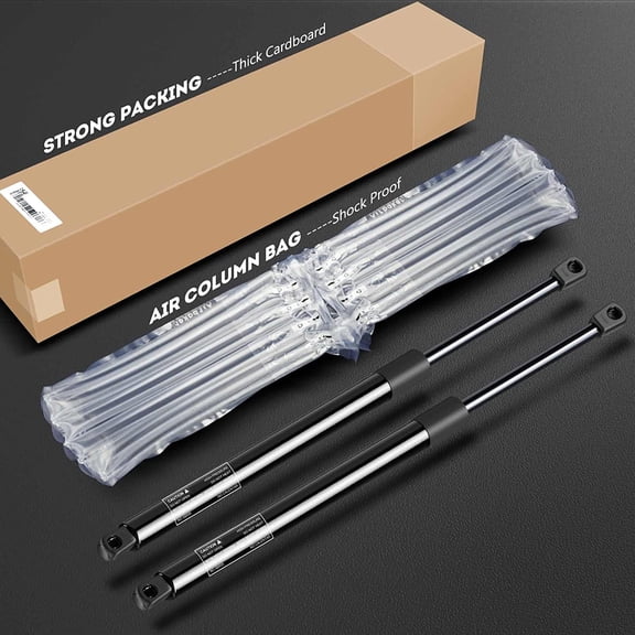 A-Premium Rear Hatch Tailgate Lift Supports Gas Spring Struts Compatible with Ford Festiva 1988-1993 Hatchback