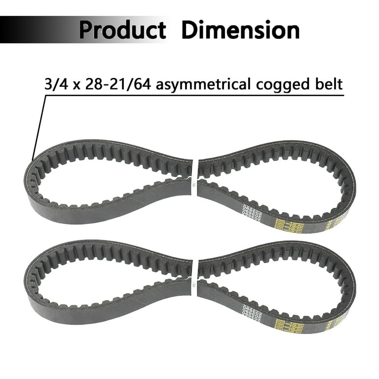 Comet 2-Pack Torque Converter Drive Belt for 30 Series Go Kart