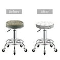 thumbnail image 5 of Fotbe Rabbit Eating Stool Covers Round,Waterproof Round Bar Stool Covers Bar Chair Covers Washable Stool Cushion Slipcover for 12-14 Inch Chair-14 inch, 5 of 7