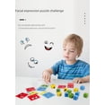 thumbnail image 3 of Bloques de construcción de cubos de madera que cambian de cara para niños, juguetes educativos, juego de batalla de escritorio, juguetes interactivos entre padres e hijos, 3 of 5