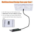 thumbnail image 2 of Facon 12V RV Reading Light with USB Charger(5V 2.4A), RV Interior Reading Light Wall Sconce,  With On&Off Switch For RV Motorhomes Camper Caravan Trailer Boat Car, 2 of 10