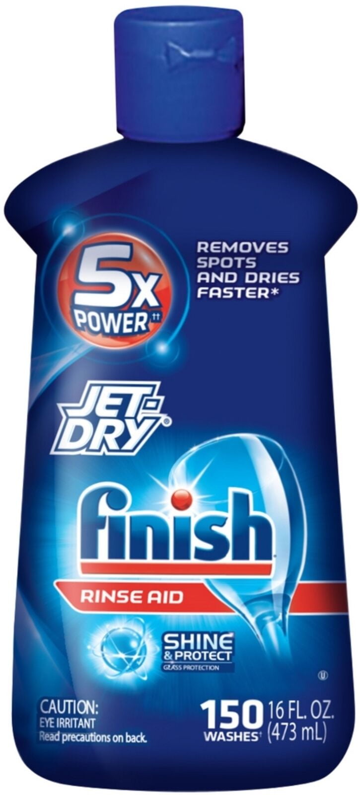 Finish JetDry Rinse Aid, Dishwasher Rinse Agent & Drying Agent 16 oz
