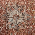 thumbnail image 5 of Feizy Caprio Transitional Medallion, Red/Ivory/Black, 6'7" x 9'6" Area Rug Sheen Bohemian & Eclectic Oriental Floor Rug for Living room Bedroom, 5 of 7