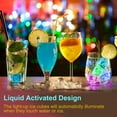 thumbnail image 3 of Led Allumer des Glaçons pour les Boissons - 12 Pcs Couleur Réutilisable Changeant de Glaçons, 3 of 5