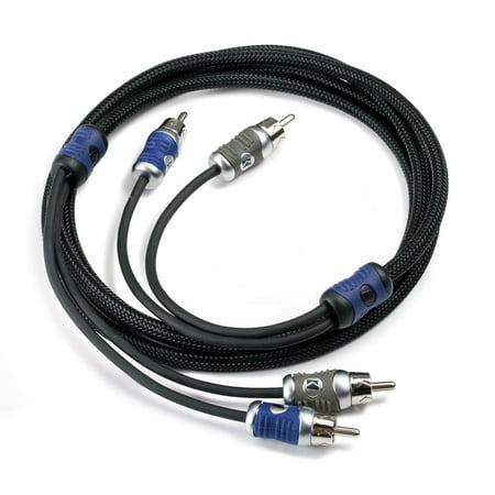 UPC: 0713034088950 | Kicker 46QI21 Car Audio 3 Foot Amp Amplifier 2 Channel Stereo RCA Cable QI21 New
