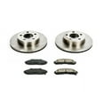 thumbnail image 3 of Power Stop Front Stock Replacement Brake Pad and Rotor Kit KOE1860, 3 of 8