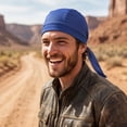 thumbnail image 4 of Doo Rags Skull Beanie Hat Bandana Motorcycle Dew Rag Hard Hats Liner Welder Chef Do Rags for Men and Women, 4 of 8