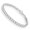 White, variant on Ladies 14K Natural 6 Ctw Diamond Tennis Bracelet With Half Bezel Setting For Her (Yellow Gold)