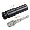 thumbnail image 2 of Unique Bargains Socket Accessory Set, 13mm Deep Socket 1/4' Hex Shank Impact Adapter with 1/2' Drive, 2 of 5