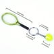 thumbnail image 5 of Raqueta de Mini Tenis 6pcs Con Llavero de Tenis de Resina de Pelota Anillo de Llave de Tenis para Amantes del Deporte, 5 of 7